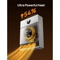thumbnail image 2 of Calentador de pared Dreo Smart IP24 Electric Space con oscilación de 30°, 2 of 6