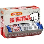 Old Wisconsin Beef Snack Sticks Counter Box, 42 Count