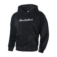 thumbnail image 5 of Men's Embroidered Lettering Hoodie Casual Pullover Sweatshirt For Athletic Streetwear Comfort Fit Oversized Pullover Long Sleeve Crewneck Casual Tops, 5 of 9