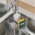thumbnail image 4 of WynBing Suction Cup Sponge Holder Stainless Steel Sponge Holder Sink Corner Sponge Holder, 4 of 6