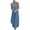 Summer Dresses for Women Plus Size-Light Blue, variant on Homenesgenics Summer Dresses for Women under $10 Women's Summer Loose Denim Camisole Dress Sleeveless Solid Color Skirt Long Skirt Blue XL
