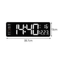 thumbnail image 3 of Reloj de Pared Digital Macarena Reloj de pared digital LED Blanco, 3 of 8
