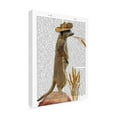 thumbnail image 2 of Trademark Fine Art 'Meerkat Cowboy' Canvas Art by Fab Funky, 2 of 3