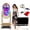 booth+printer, variant on VANYA Mirror Photo Booth Machine with 21.5" Touchscreen Photobooth imitated wood DSLRBooth,Flight Case for Wedding Parties( Photo Booth Machine)