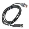 thumbnail image 1 of Cable de audio auxiliar para automóvil,Cable de datos multimedia de entrada de audio auxiliar para automóvil negro,Cable USB de audio auxiliar para automóvil USB 2.0 MP3 para, 1 of 5