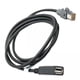 thumbnail image 1 of Cable de audio auxiliar para automóvil,Cable de datos multimedia de entrada de audio auxiliar para automóvil negro,Cable USB de audio auxiliar para automóvil USB 2.0 MP3 para, 1 of 5