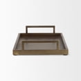 thumbnail image 2 of Mercana Shay Aluminium Tray - Medium in Gold, 2 of 11