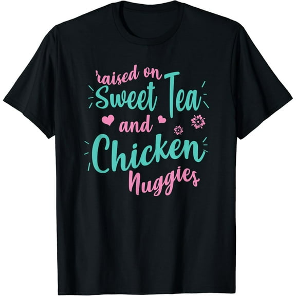 Southern Girl T Shirt for Women Raised on Sweet Tea Funny T-Shirt mens t shirt,black,women,funny,misfits,men,journey