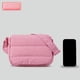 thumbnail image 2 of Bolso cuadrado pequeño de nailon para mujer, diseño de nicho, acolchado, con correa ancha para el hombro, bolso cruzado, sencillo y ligero, con solapa, 2 of 3