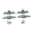thumbnail image 5 of CNC Metal RC Car Front and Rear Axle Housing Aluminum Alloy Upgrade Replacement for 1/24 SCX24 FCX24 D90 Vehicle, 5 of 9