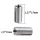 thumbnail image 2 of 20 Pcs Thread Reducing Nuts, M8 Male to M6 Female Thread Screw Sleeve Bolt Conversion Nuts, Threaded, 2 of 5