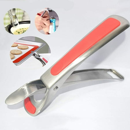 

Ozmmyan Kitchen & Dining Take Bowl Stainless Steel Clip Multifunction Anti-scalding Bowl Clip Device Red Kitchen Gift on Clearance