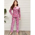 thumbnail image 3 of Pijama Polar Mujer Con Capucha Set 2 Pza Dama Diseño Estampa LOLE Pijama, 3 of 3