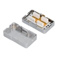 thumbnail image 2 of Caja de conexiones CA, caja de conexiones CAT6, caja de conexión ABS R, caja de conexiones blindada, rendimiento de alta gama, 2 of 8