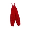 thumbnail image 1 of Mono en miniatura a escala 1/6, traje de cosplay, pantalones holgados informales, disfraz para figuras de 12 pulgadas, modelo de muñeca para vestir. rojo, 1 of 8