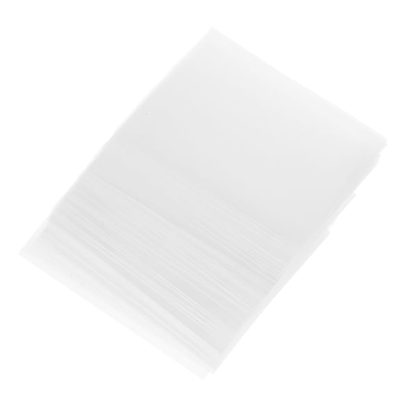 OFFIGAM 50Pcs Clear Plastic Card Sleeves Hard Transparent Protectors for Baseball and Basketball Cards