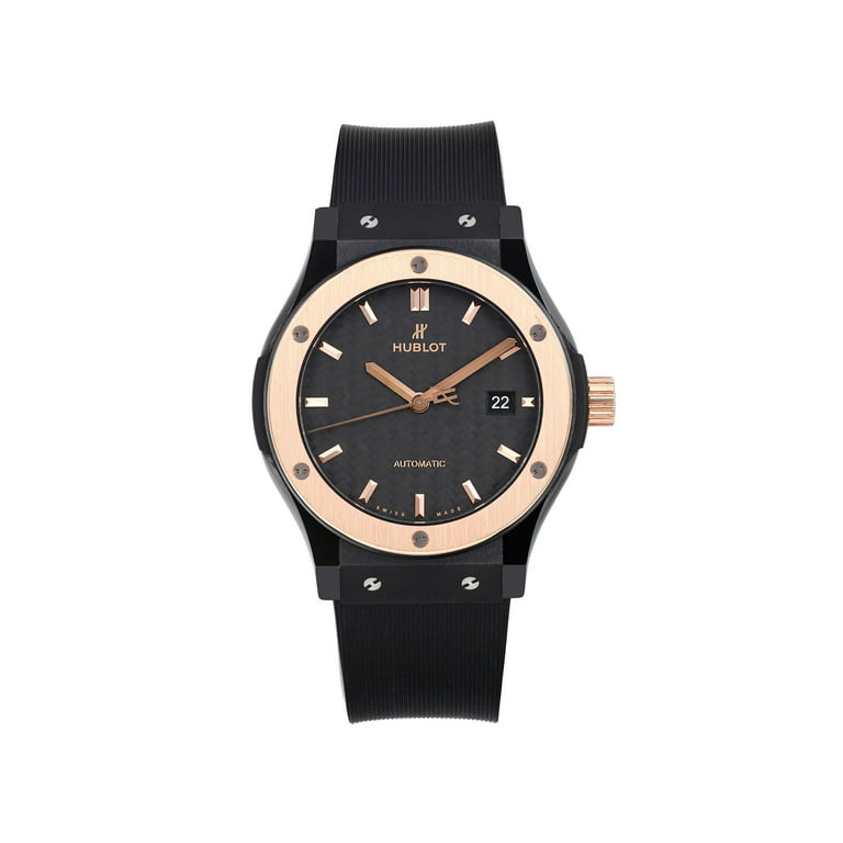 Hublot black and rose gold top