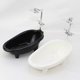 thumbnail image 4 of Small Doll Bathtub Doll House Accessories Assorted Color Plastic Photo Prop 2Pcs, 4 of 5