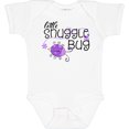 thumbnail image 3 of Inktastic Little Snuggle Bug Purple Beetle Boys or Girls Baby Bodysuit, 3 of 5