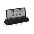 thumbnail image 2 of COMPUKAS Small Alarm Clock 1Set Digital Compact Plastic Material With Snooze Function For General Users, 2 of 8