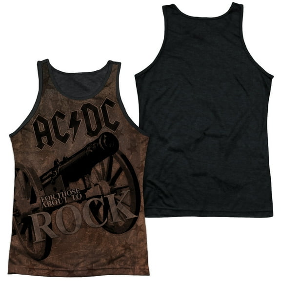 Acdc - We Salute You - Black Back Tank Top - Medium