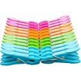 thumbnail image 1 of Pinzas para ropa Juego de 24 pinzas para la ropa Pinzas para la ropa duraderas y resistentes al viento, 11 Feliz Sencillez, 1 of 4