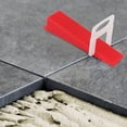 thumbnail image 3 of Tile Leveling System, 1.5mm Joint Width, 400 Pull Tabs, 100pcs Reusable Wedge Set, Leveling System for Tile Thickness 3-12mm, 3 of 5