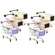 thumbnail image 4 of BRIGHTFUFU 6 modelos de carritos de compras para niños, carritos de supermercado, juguetes de simulación, adornos de escritorio, 4 of 6