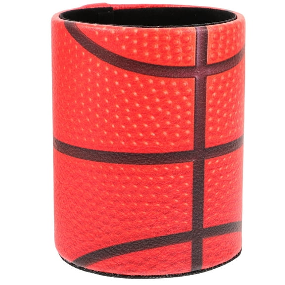 WORGEOUS  Makeup Brush Organizer for Vanity Cup Holder Caddy Office Travel Orange