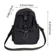 thumbnail image 3 of Large Capacity Waterproof Crossbody Shoulder Bag | Lightweight Multifunctional Messenger Bag | Multiple Compartments | Durable Sturdy Design | 14x10x21cm | Travel Work Casual | Unisex Fashion Packs, 3 of 6