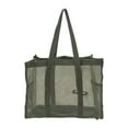 thumbnail image 1 of Bolsa de ducha de malla, organizador de baño, 14,57 x 11,81 x 6,69 pulgadas, portátil, para colgar artículos de tocador, para playa, mujeres, hombres, Verde, 1 of 8