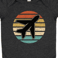 thumbnail image 4 of Inktastic Airplane Pilot Vintage Sunset Boys or Girls Baby Bodysuit, 4 of 5