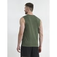 thumbnail image 2 of Athletic Works Men's and Men's Big & Tall Tri-Blend Muscle Tee, Sizes XS-4XLT, 2 of 3