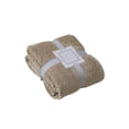 thumbnail image 2 of Clearance Under $5!Yyuenw Fleece Throw Blanket for Couch and Bed, 27x39 inches Summer Soft Fleece Throws, Fuzzy Waffle Textured Blanket, Cozy Warm Lightweight All Season Blanket Throw, 2 of 5