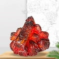 thumbnail image 2 of 1 Uds lámpara Led de carbón ardiente chimenea Led Artificial tronco realista madera llama ardiente luz de chimenea sin llama para el hogar interior sala de estar Roo, 2 of 4