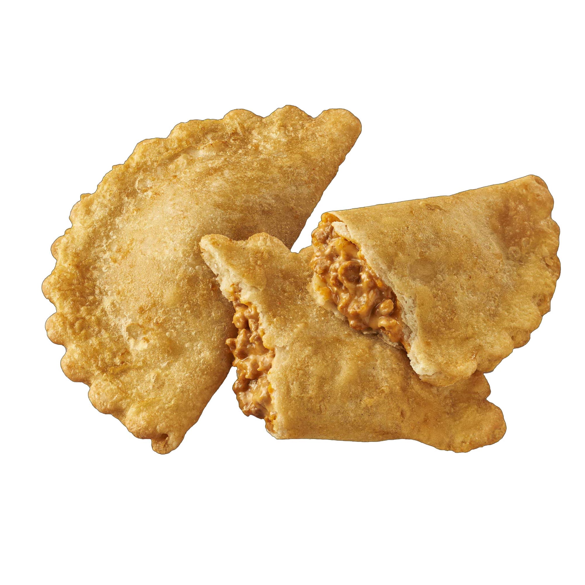 El Monterey Beef and Cheese Empanadas 3 Ounce -- 24 per case.