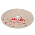 thumbnail image 1 of Falda de Navidad mayimx redonda 98cm Beige, 1 of 9