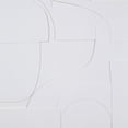 thumbnail image 3 of Renwil Stardust 48" Wide Wall Art, Matte White, 3 of 6