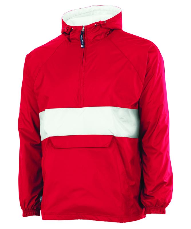 Charles River Adult Classic Striped Pullover in Red/White XXL | 9908 - image 1 of 2