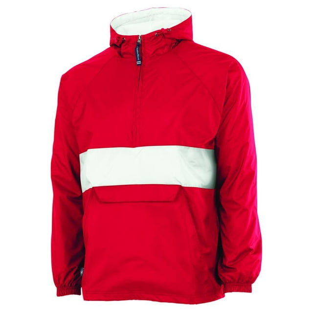Charles River Adult Classic Striped Pullover in Red/White XXL | 9908