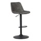 thumbnail image 1 of Banco para Barra Marel Gris PU Base Negra | Banco Moderno para Cocina, Comedor o Desayunador, 1 of 3