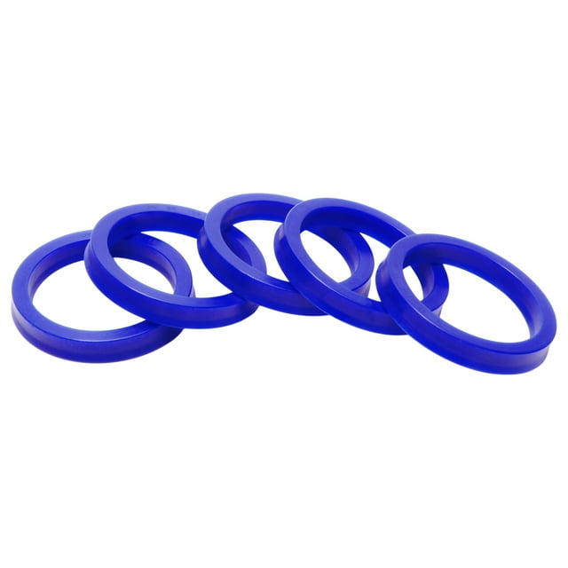 Anillo de Sello de Aceite Universal Labio UN Sello de Eje Rotativo 85x105x15mm Alta Presión TPU Azul 5 Pcs