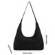 thumbnail image 5 of Bolso en La Parte Superior Del Los Hombros Hombro para Mujeres Gamuza Sólido Color Compras Viajes, 5 of 9