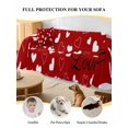 thumbnail image 4 of Valentine's Day Couch Cover Sofa Covers 3 Cushion Sectional Couch, Valentines Red Love Heats Romantic Washable Sofa Covers Slipcover Sectional Sofa Cover, Furniture Protector 71"x150", 4 of 9