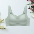 thumbnail image 4 of Hemlock Traceless Wireless Bras, Traceless Wireless Bra, Soft Support With Collar Closure, Anti-Drop Design, Nylon-Spandex, Green Soft Support Bras, Green L, Size M-2XL, 4 of 4