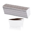 thumbnail image 1 of Fundas desechables para tazas de café EchoDone 200, blancas, 90 mm, 1 of 8