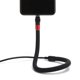 thumbnail image 2 of Cable de carga de pie, cable de datos micro USB firme y estable multifuncional para jugar, estudiar, ir a trabajar,Cable de carga de pie Soporte para teléfono Cable de datos Cable flexible para soport Higoodz Accesorios electrónicos, 2 of 7