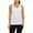 White, variant on Women's Compression Vest with Built in Removable Bra Pads Body Shaper Tank Female Tops