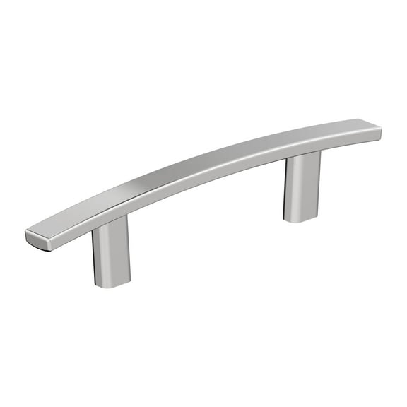 Amerock Cyprus 3 inch (76mm) Center-to-Center Polished Chrome Cabinet or Furniture Pull, 25 Pack