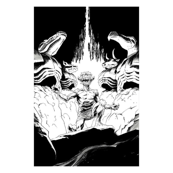 Collectible Mumm-Ra The Ever-Living #2 Cover L Declan Shalvey Line Art Virgin Variant